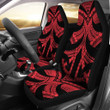 Samoan Tattoo Car Seat Covers Red TH4 - 1st rugbylife