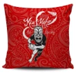 Rugby Kia Kaha Be Strong Pillow Cover - Red Version 2 K4 - 1st New Zealand