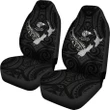 rugbylife Heart Car Seat Covers - Map Kiwi mix Silver Fern White K4 - 1st rugbylife