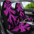 Samoan Tattoo Car Seat Covers Purple TH4 - 1st rugbylife