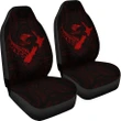 rugbylife Heart Car Seat Covers - Map Kiwi mix Silver Fern Red K4 - 1st rugbylife