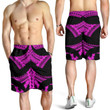 Samoan Tattoo All Over Print Men's Shorts Purple TH4 - 1st New Zealand