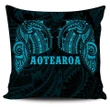 Aotearoa Maori Tattoo Pillow Cover K4 - 1st New Zealand