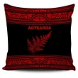 Aotearoa Maori Silver Fern Pillow Cover K4x - 1st New Zealand