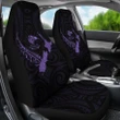 rugbylife Heart Car Seat Covers - Map Kiwi mix Silver Fern Pastel Purple K4 - 1st rugbylife