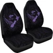 rugbylife Heart Car Seat Covers - Map Kiwi mix Silver Fern Pastel Purple K4 - 1st rugbylife