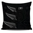 New Zealand Pillow Cover Silver Fern K4 - 1st New Zealand