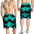 Samoan Tattoo All Over Print Men's Shorts Turquoise TH4 - 1st New Zealand