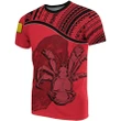 Niue T-shirts Red Crab Coconut | Clothing | Love The World