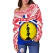 New Caledonia Rugby Off Shoulder Sweater Polynesian 1 | Rugbylife.co