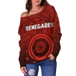Renegades Indigenous Off Shoulder Sweater K4