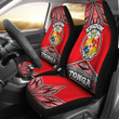 Tonga Polynesian Car Seat Covers - Coat of Arms