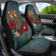Tonga Car Seat Covers - Blue Turtle Tribal A24