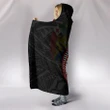 Tonga Hooded Blanket Kanaloa Tatau Gen To (Black) Th65
