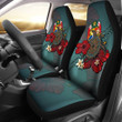 Tonga Car Seat Covers - Blue Turtle Tribal | rugbylife