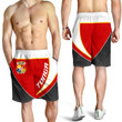 Tonga Flag Spine Men Short Bn10