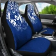 Tonga Polynesian Car Seat Covers  - Tongan Pride (Bright Blue)