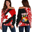 Tonga Women's Off Shoulder Sweater - Nora Style