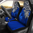 Tonga Polynesian Car Seat Covers - Blue Turtle