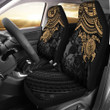 Tonga Polynesian Car Seat Covers - Golden Turtle