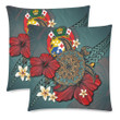 Tonga Pillow Cases - Blue Turtle Tribal | Love The World