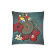 Tonga Pillow Cases - Blue Turtle Tribal A02