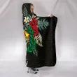 Tonga Hibiscus Hooded Blanket A7 | Love The World