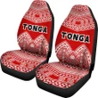 Tonga Polynesian Tribal Pattern Car Seat Covers - Bn12