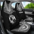 Tonga Polynesian Chief Car Seat Cover - Black Version - Bn10