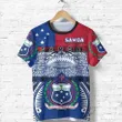 Samoa - Manu Samoa T-Shirt Rugby Style TH5