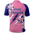 Stade Français Polo Shirt Pink Lillies TH4