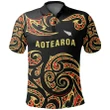 Aotearoa Polo Shirt Maori Th5 - 1st New Zealand