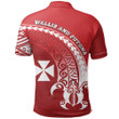 Wallis and Futuna Polo Shirt Turtle - Wave Polynesian Style TH6