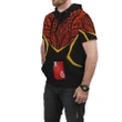 Wallis and Futuna Unisex Hooded T-Shirt - Tribal Style | Hooded Short Sleeve T-Shirts