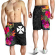 Wallis And Futuna All Over Print Men'S Shorts - Polynesian Hibiscus Pattern - Bn39