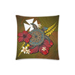 Wallis And Futuna Pillow Cases - Yellow Turtle Tribal A02