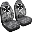 Wallis And Futuna Car Seat Cover Lift Up Black  - Bn09