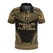 Wallis and Futuna Polo Shirt - Polynesian Chief Gold Version