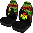 Wallis and Futuna Polynesian Car Seat Covers - Reggae Curve