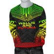 Wallis And Futuna Men's Sweater - Polynesian Chief Reggae Version - Bn10