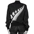 New Zealand Jackets, Maori Haka Fern Women's Bomber Jackets K4