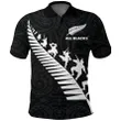 All Blacks Haka Fern Polo Shirt K4 - 1st New Zealand