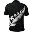 All Blacks Haka Fern Polo Shirt K4 - 1st New Zealand