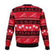 Wallis And Futuna Christmas Sweatshirt back