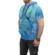 (Alo) Wallis and Futuna Hooded T-Shirt Ocean Life | Unisex Clothing