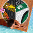 Australia Indigenous and New Zealand Maori Beach Blanket Proud K13