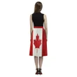 Canada Flag Aoede Crepe Skirt A1