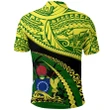 Cook Islands Polo Shirt Polynesian Tattoo K4
