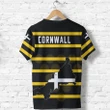 Cornwall T Shirts Rugby Simple Line Version TH5