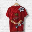 (Custom Personalised) Rewa Rugby Union Fiji T Shirt Unique Vibes - Full Red K8